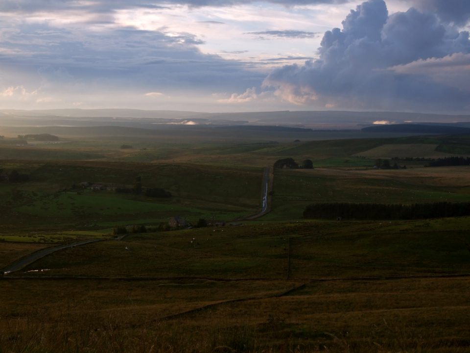 Blick vom Hadrianswall