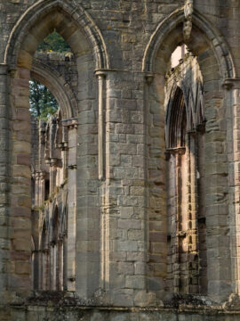 Ruine der Fountain's Abbey bei York