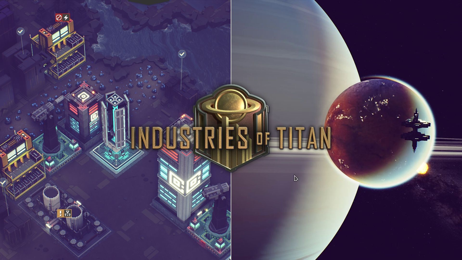 Industries of Titan (Early Access) – Neonstädte auf einem Saturnmond